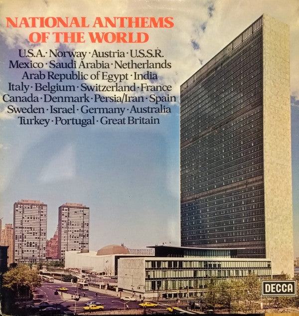 The Band Of The Grenadier Guards - National Anthems Of The World (LP, Album)