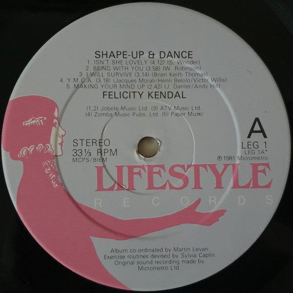 Felicity Kendal - Shape Up And Dance With Felicity Kendal (LP)