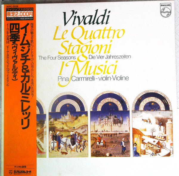 Antonio Vivaldi - Le Quattro Stagioni(LP, Album, RE)