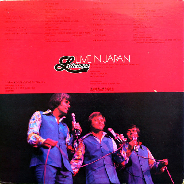 Lettermen* - Live In Japan (LP, Album, Gat)