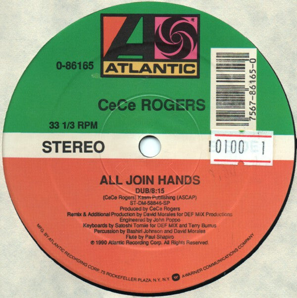 CeCe Rogers* - All Join Hands (12"")