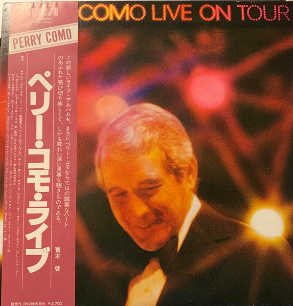 Perry Como - Perry Como Live On Tour (LP, Album, Promo)
