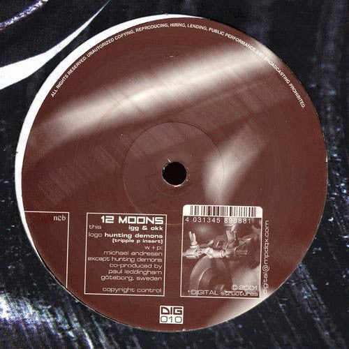 12 Moons - Hunting Demons / Igg & Okk (12"")